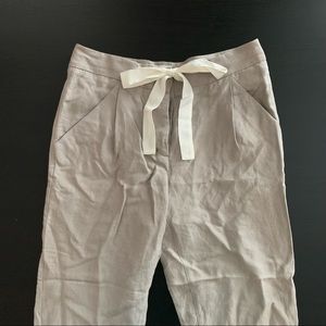 Wilfred Allant linen crop pant